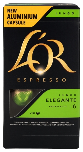 L’Or Espresso Kapseln Lungo Elegante 10 Stück