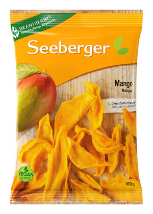 Seeberger Mangostreifen getrocknet 100g