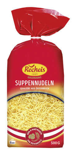 Recheis Goldmarke Suppennudeln 500g