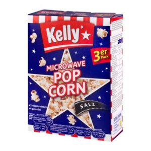 Kelly’s Mikrowellenpopcorn Salz 3er