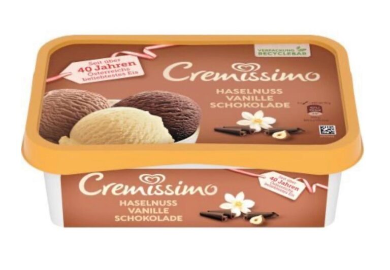 Eskimo Cremissimo Haselnuss-Vanille-Schokolade 1L