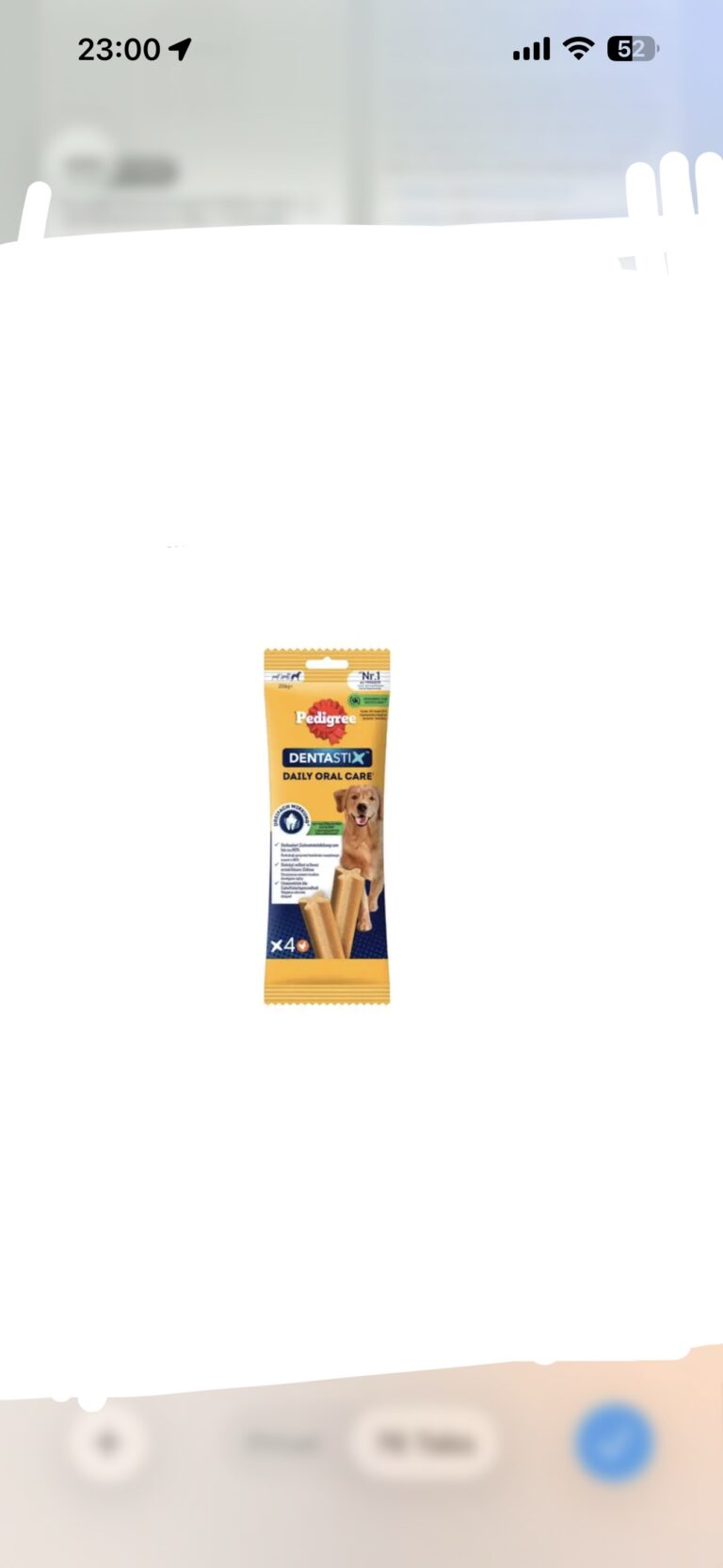 Pedigree Dentastix Large >25 kg 4 Stück – 154 g