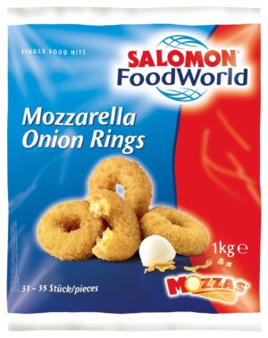 Salomon Mozzarella Onion Rings TK 1kg