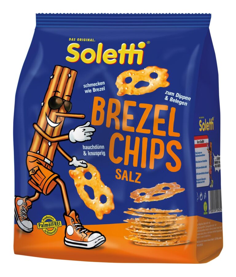 Soletti Brezel Chips Classic Salted 150g