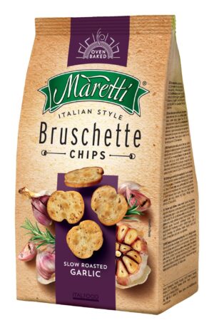 Maretti Chips Bruschette Garlic 85g