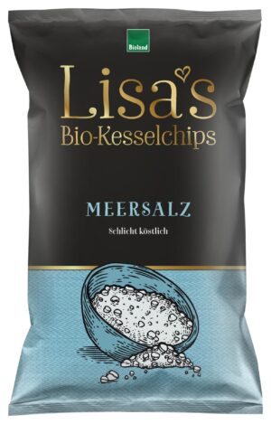 Lisa’s Chips Bio Meersalz 125g