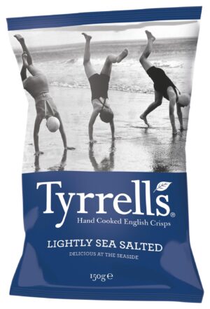 Tyrrells Lightly Sea Salted 150g