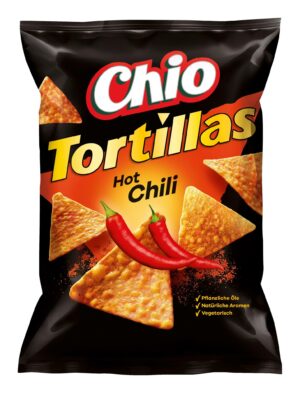 Chio Tortilla Chips Hot Chili 110g