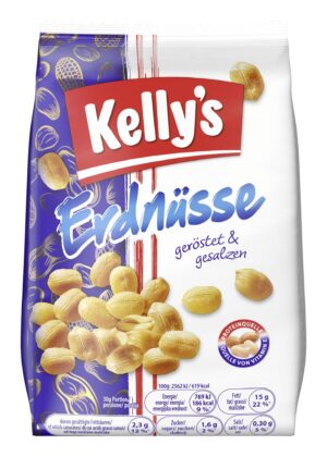 Kelly’s Erdnüsse geröstet & gesalzen 225g