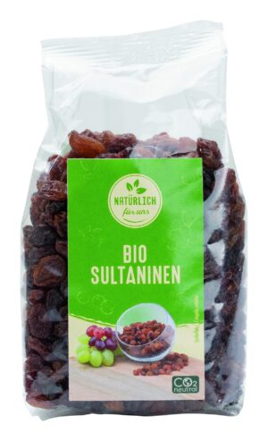 Natürlich für uns Sultaninen Bio 250g