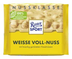 Ritter Sport weisse Voll-Nuss 100g