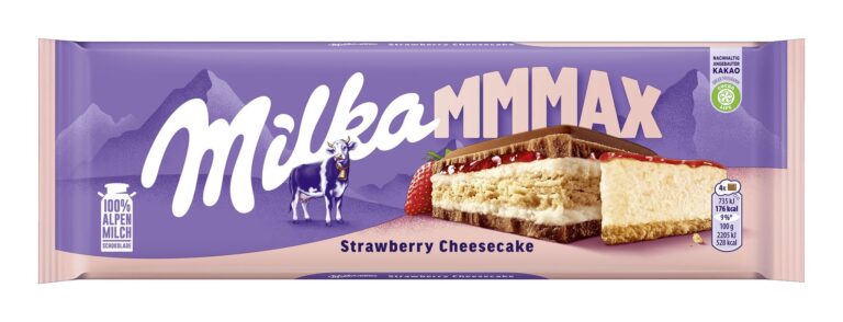 Milka Strawberry Cheescake 300g