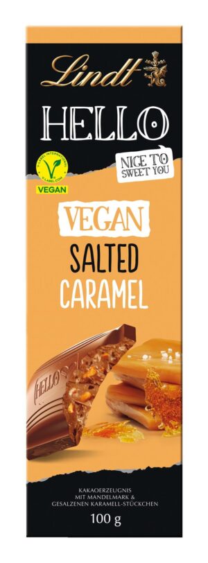 Hello Vegan Tafel Salted Caramel Lindt 100g