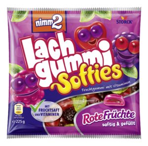 Nimm 2 Lachgummi Softies Rote Früchte 225g