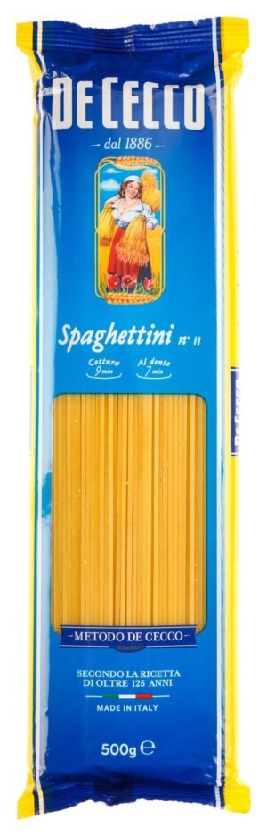 De Cecco Spaghettini Nr. 11 500g