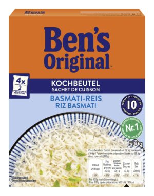 Ben’s Original Basmatireis Kochbeutel 500g