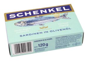 Schenkel Sardinen in Olivenöl 120g