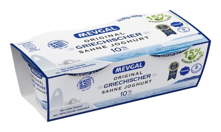 Mevgal Griechisches Sahnejoghurt 10% 2 x 200g