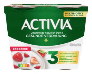 Activia Joghurt Erdbeer 4 x 115g