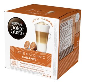 Nescafé Dolce Gusto Kapseln Latte Macchiato Caramel 16 Stück