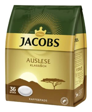 Jacobs Auslese Kaffeepads Gold 36 Stück