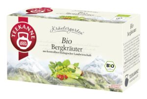 Teekanne Bergkräuter Bio 20 Beutel