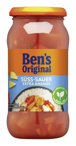 Ben’s Original Süß-Sauer Sauce Extra Ananas 400g