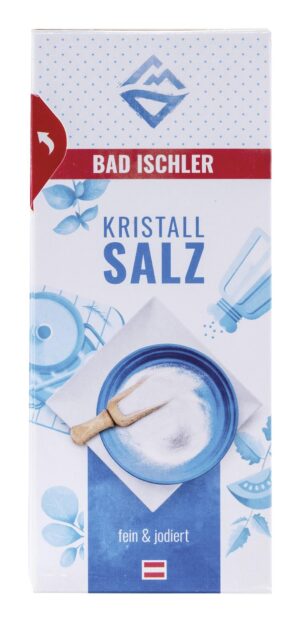 Bad Ischler Kristallsalz fein &jodiert 500g