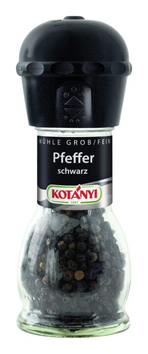 Kotanyi Pfeffer schwarz Mühle 97ml