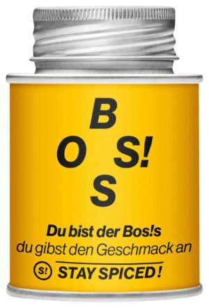 Stay Spiced Gewürzmischung Bos!s 170ml