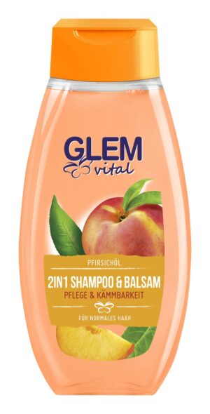 Schwarzkopf Glem Vital Pfirsichöl Shampoo & Balsam 2in1 350ml