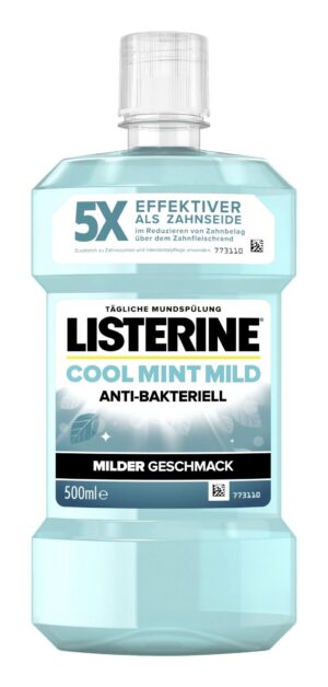 Listerine Cool Mint milder Geschmack 500ml