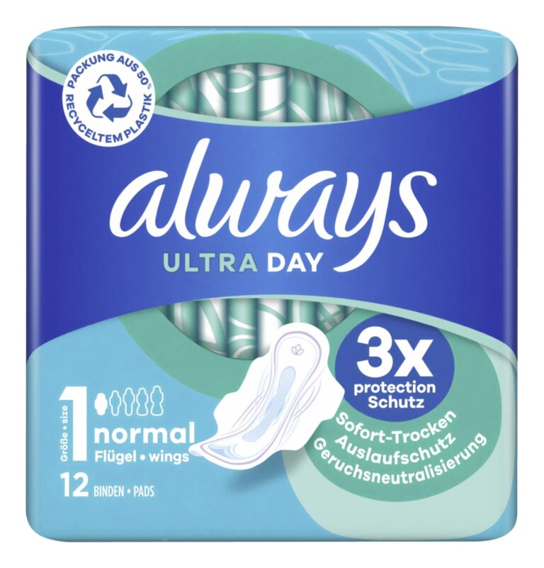 Always Ultra Binde normal mit Flügel 12Stk