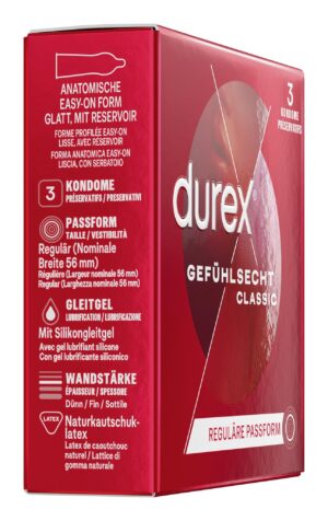 Durex Kondome Gefühlsecht 3 Stück