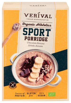 Verival Porridge Bio Sport Kakao-Banane 350g