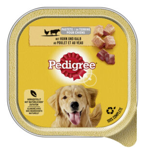 Pedigree Hundefutter mit Huhn & Kalb Adult 300g