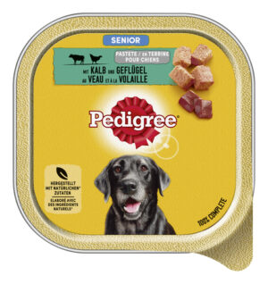 Pedigree Hundefutter mit Kalb &Geflügel Senior 300g