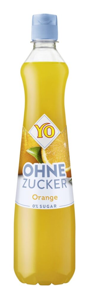 Yo Orangen Sirup ohne Zucker PET 0.7L