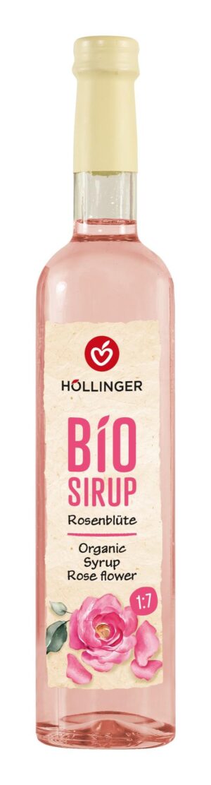 BIO Rosenblüten Sirup Höllinger 0.5L