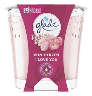 Glade Duftkerze I Love You 129g