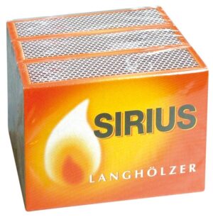 Sirius Streichholz lang Naturschutz 3 Stück