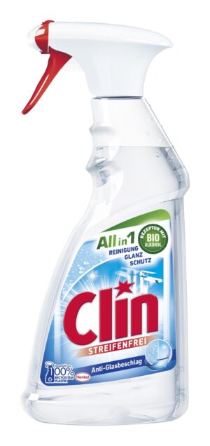 Clin Streifenfrei Fensterreiniger Anti-Glasbeschlag 500ml