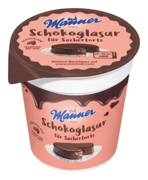 Manner Schokoglasur 200g