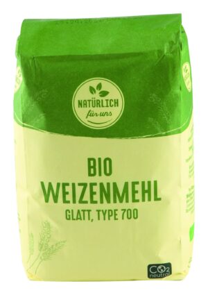 Natürlich für uns Weizenmehl T700 Bio 1kg