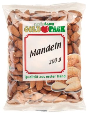 Goldpack Mandeln ganz 200g