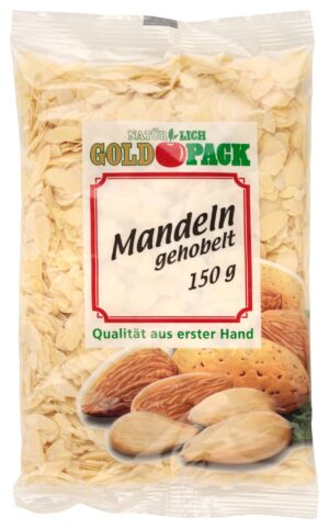 Goldpack Mandeln gehobelt 150g