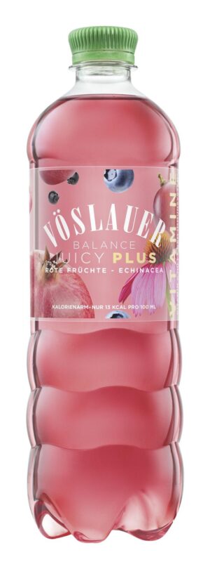 Vöslauer Balance Juicy Rote Früchte & Echinacea 0.75L