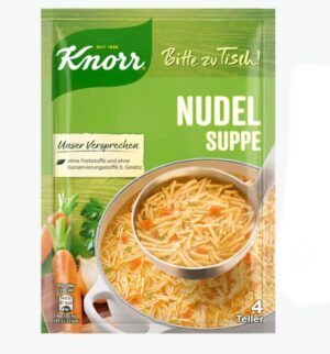 Knorr Bitte zu Tisch Nudelsuppe 4 Teller