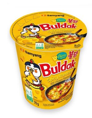 Buldak Spicy Ramen Hot Chicken Cheese Cup 70g